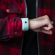 Wristcam sports an 8-megapixel world-facing lens with LED lights that activate when you start shooting and a physical button that acts as a trigger.